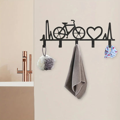 CIFBUY Household Multi-Purpose Clothes Bag Key Hooks Living Room Decor