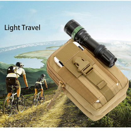 Men Tactical Bag Belt Waist Pack Pouch Military Running Pocket Camping Tool Bags