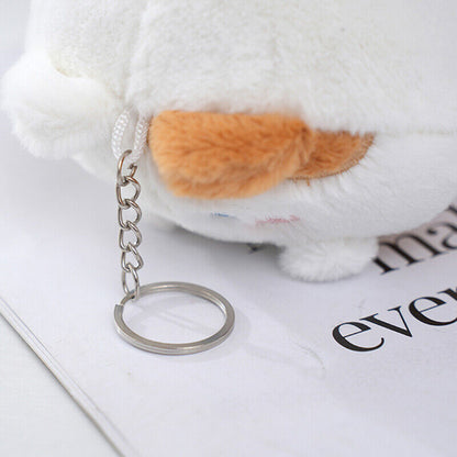 Kawaii Cat Plush Doll Pendant Cute Soft Stuffed Keychain Lovely Bag Decoration