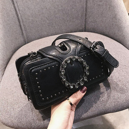 Quality Handbags Small Square Bag Messenger Bag Flap Crossbody Bag