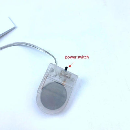 Flexible Bendable DIYLED Eye Light For Helmet Mask Eye Light Cosplay Accessories