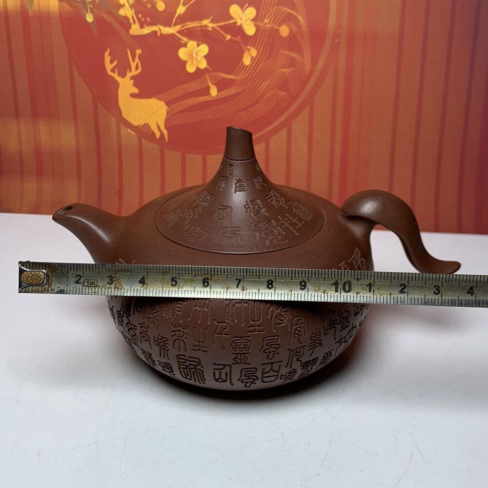 Vintage Chinese Yixing Purple Clay Teapot Zisha Ceremony Teaware Collection Art