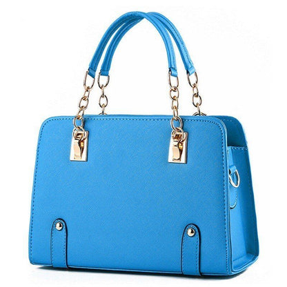 Luxury Handbag Leather Messenger Bags Large Capacity Bag Shell Purse 30*12*20 CM