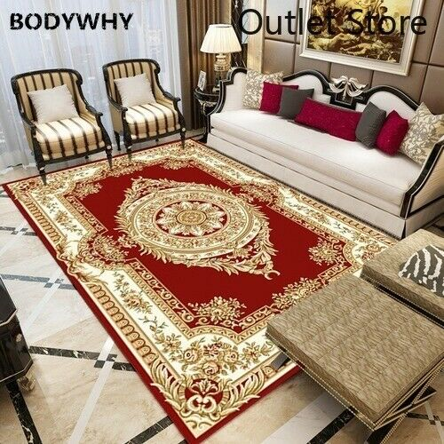 Europe Nodric Carpets Room Carpet Flower Sofa Rug Floor Mat Palace Soft Rugs ##