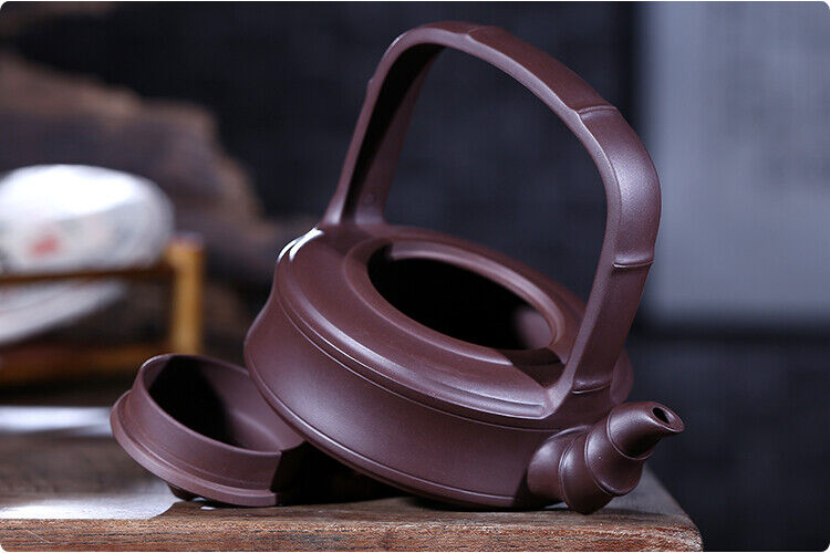 Chinese Yixing Zisha Clay Handmade Exquisite Teapo 65255