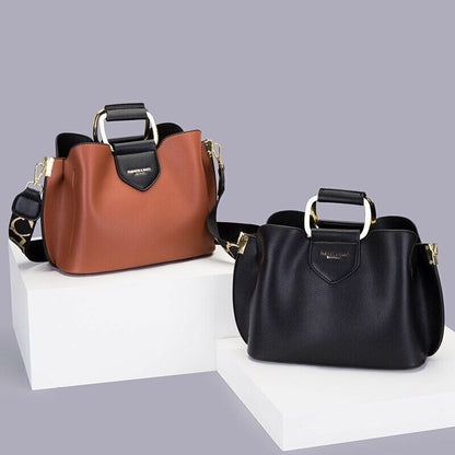 Women's PU Leather Crossbody Bags Ladies Shoulder Bag Handbags Purses