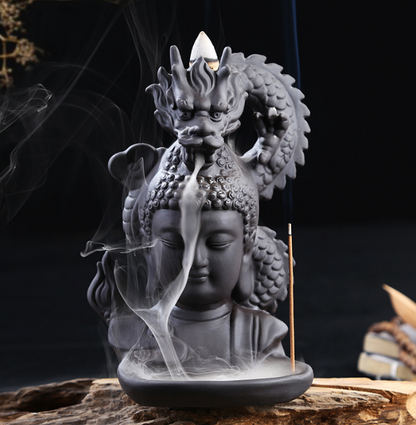 Yixing ceramic creative skull personalized retro viewing living room indoor sand