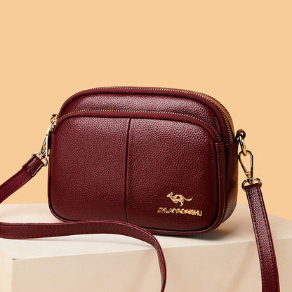 Small Bags Women Messenger Bags Leather Female Shoulder Bag Leather Handbags