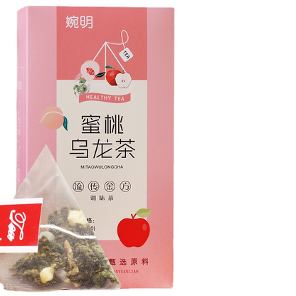 70g 3.5g*20 bags peach oolong tea white peach peach tea dried apple flavored tea