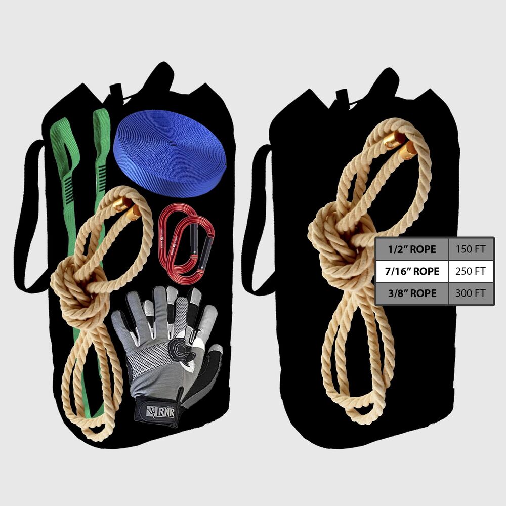 Rock-N-Rescue Arbor Rope Storage Bag - Rock and Tree Climbing 200', Yellow