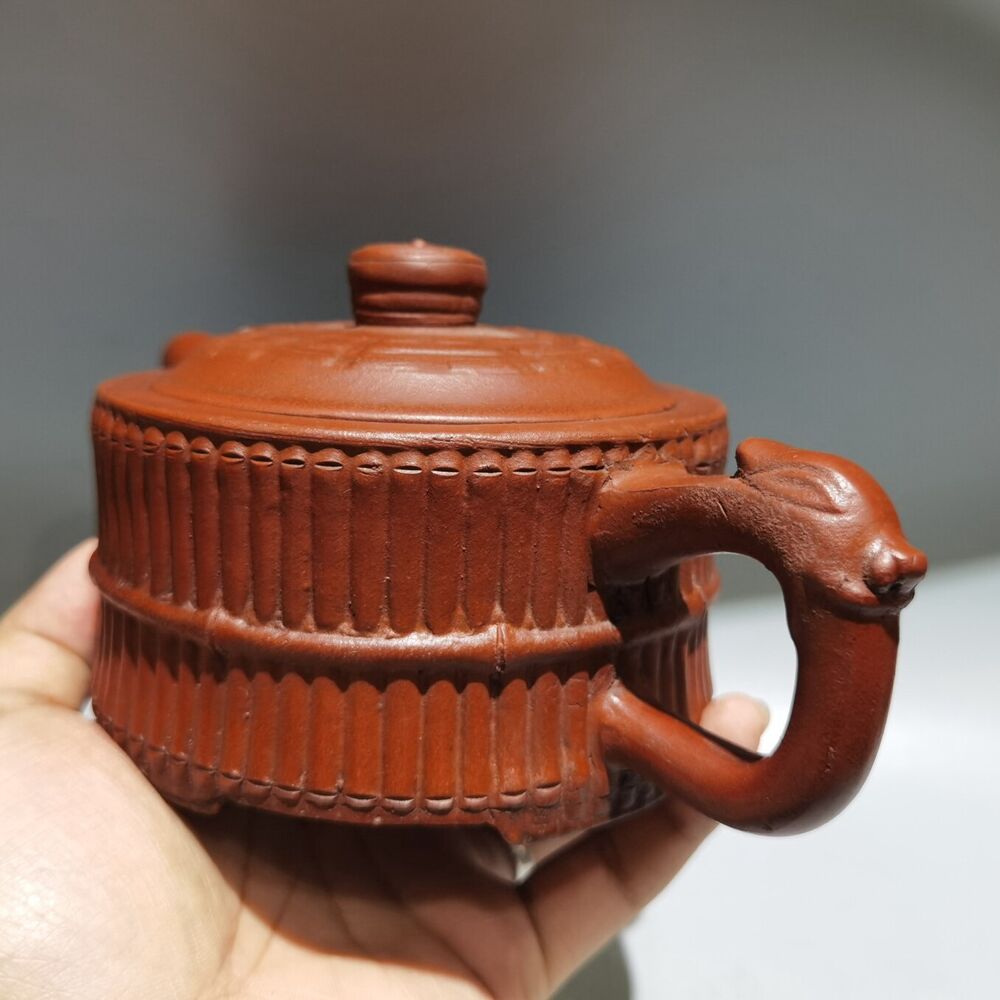 Vintage Chinese Yixing Purple Clay Teapot Zisha Ceremony Fashion Gift Teaware