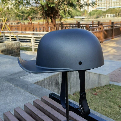 Motorcycle Helmet DOT Retro Baseball Cap Helmet Electric Bike Headgear Unisex