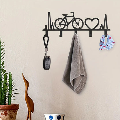 CIFBUY Household Multi-Purpose Clothes Bag Key Hooks Living Room Decor