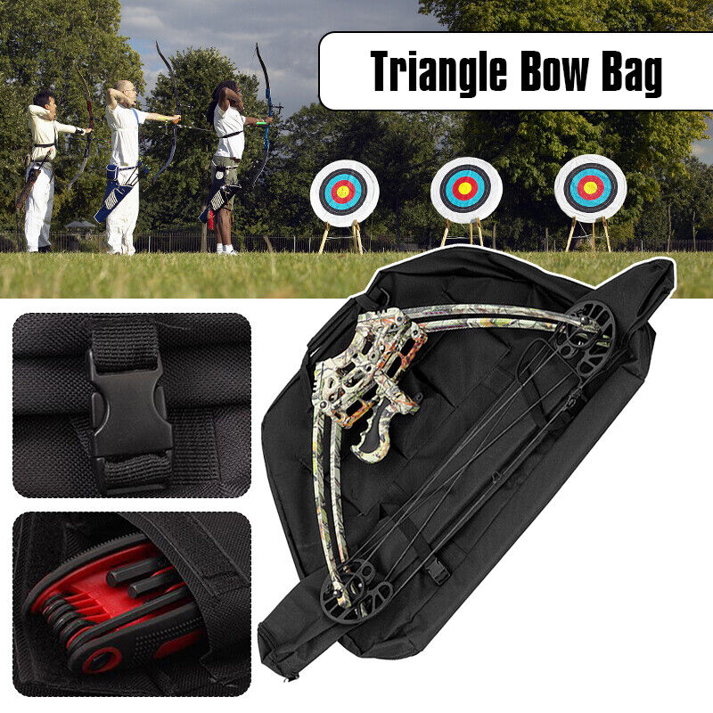Durable Archery Compound Bow Carry Handle Storage Bag for Outdoor Hunting