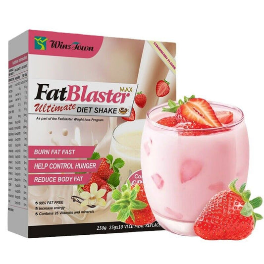 Milk Tea Strawberry Flavour slimming milkshake dietary fibre shake 250g