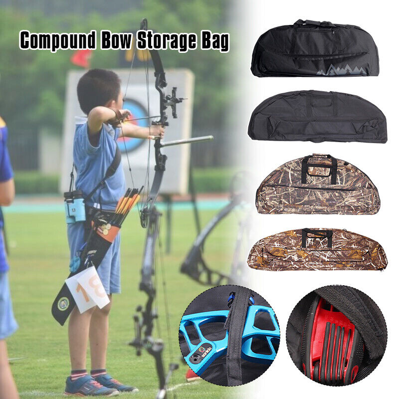 37"/45"Archery Arrow Recurve Compound Bow Bag Case Hunting Shooting Arrow Holder