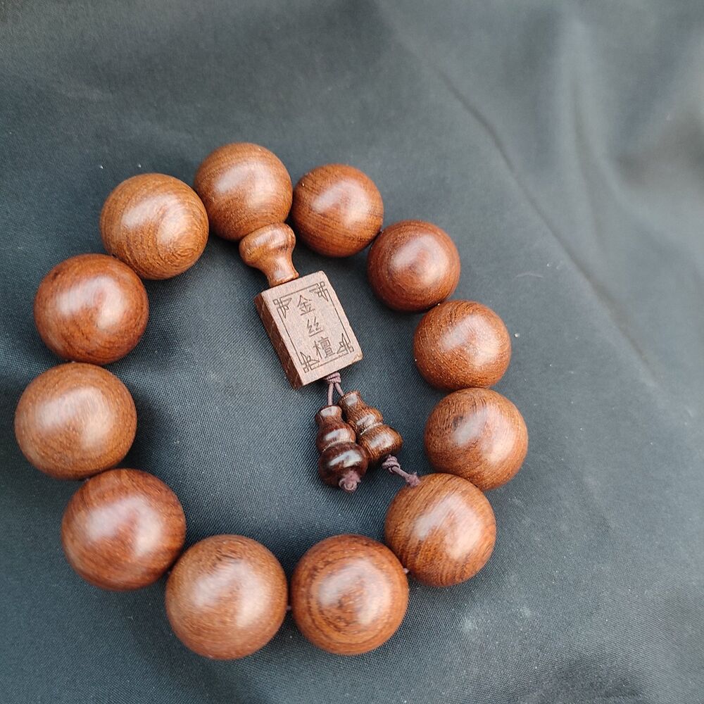 20mm Fashion Jinsi Nan Mens Beaded Bracelets Wooden Clothing Accessories Cool