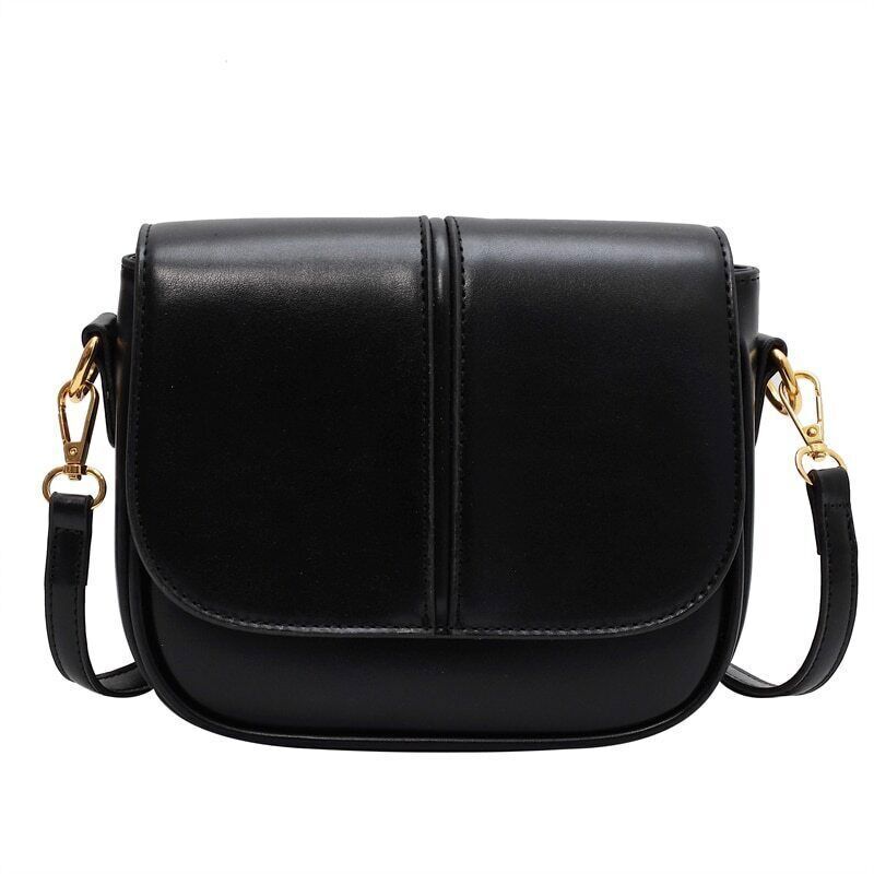 Saddle Crossbody Bags Women Winter Handbags Leather Shoulder Bag