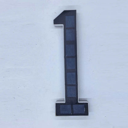 Solar House Number Lights Light Sensor House number Modern Led Address Sign
