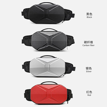 OZUKO Men's Sling Backpack Oxford Waterproof Crossbody Bag Waist Pack Sport Bag