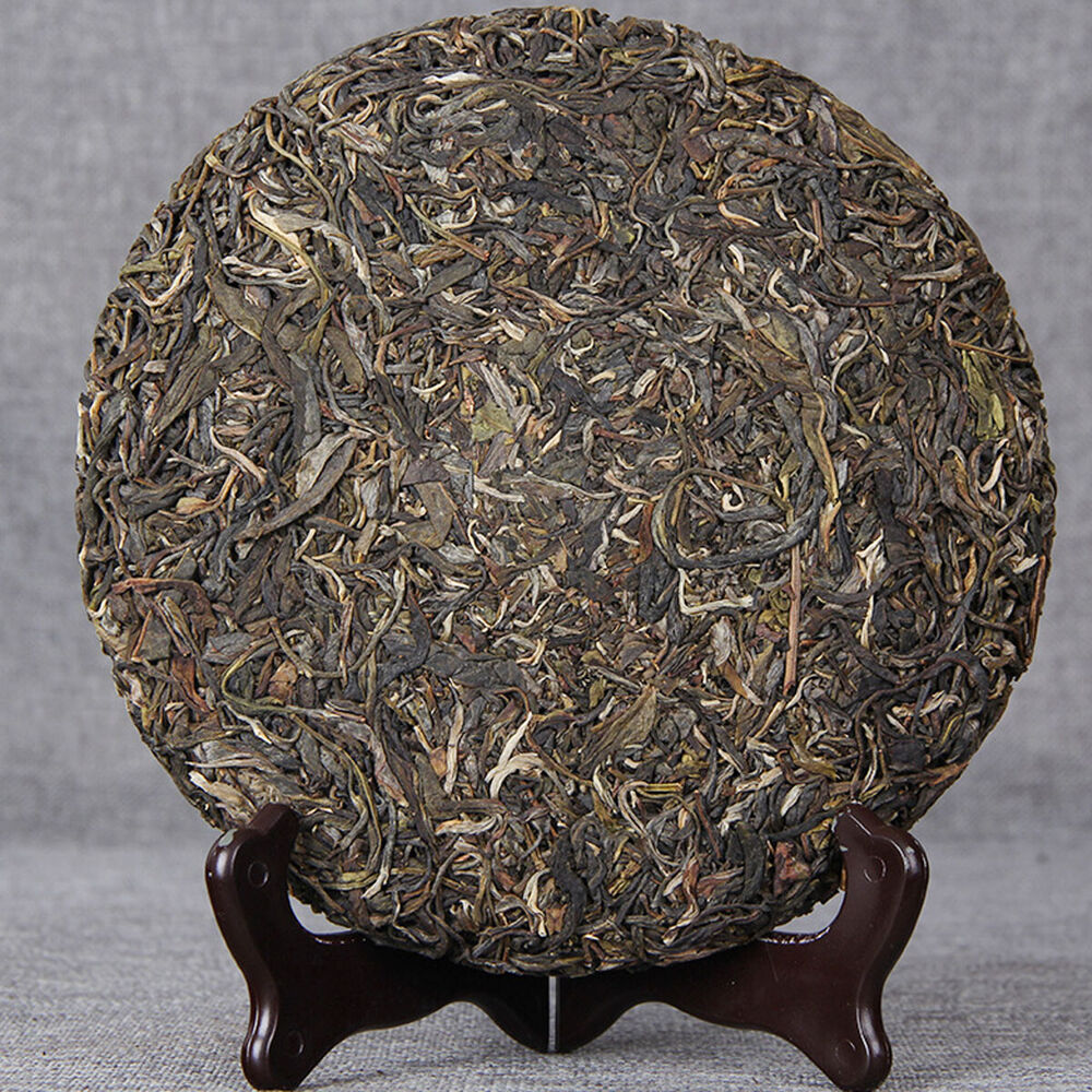 357g BanZhang Collectibles Sheng Puer Tea Premium Cha Hand-made Pu-erh Tea Cake