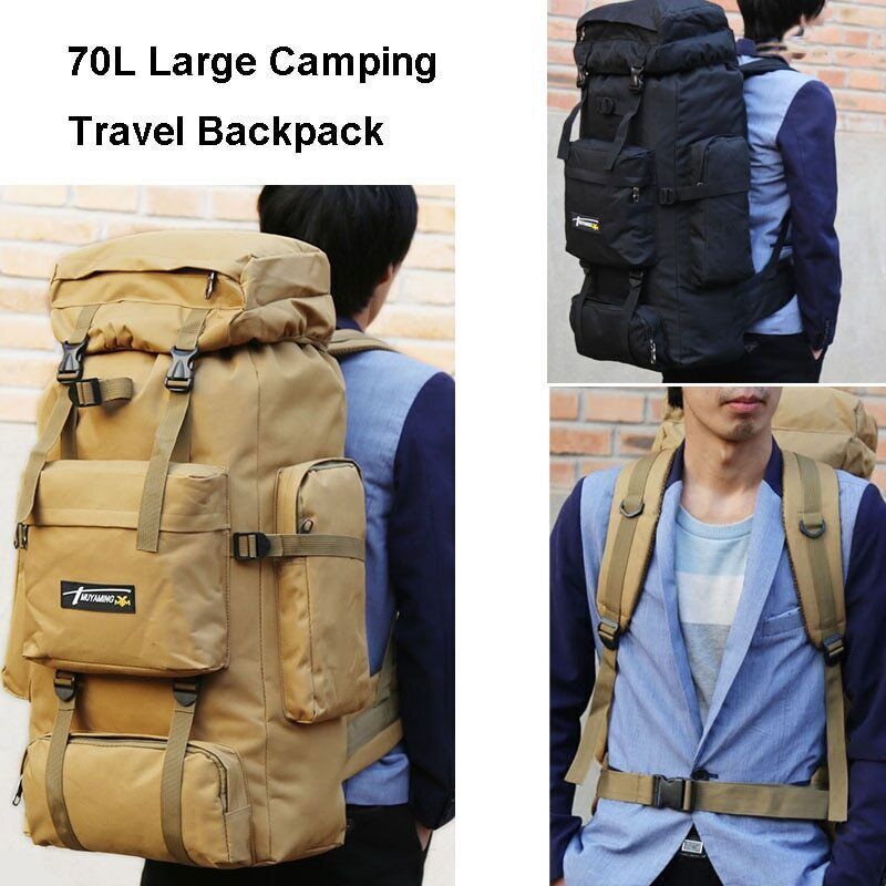 Backpack Nylon Military Tactics Army Bag Men Backpack Rucksack Hike Travel