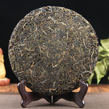 357g Yunnan Menghai Pu'er Tea Large Leaf Cha Tea Cake High Quality Black Tea