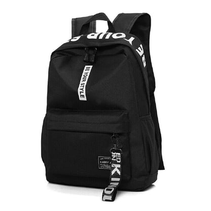 Teenagers School Backpack Girl Men Women Shoulder Bag