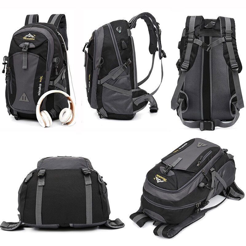 40L Men Backpack Travel Pack Sports Bag Hiking Climbing Camping Backpack