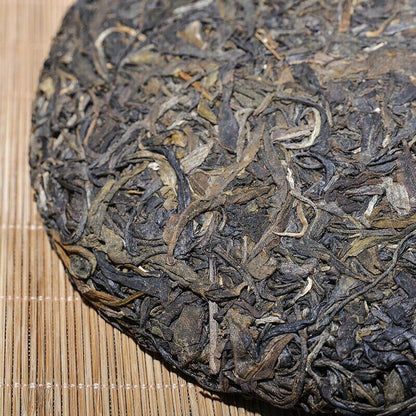 2014 Yr YunNan Pu-erh Mengku YUE CHEN YUE XIANG Raw Tea Qizi Bing Puerh 357g