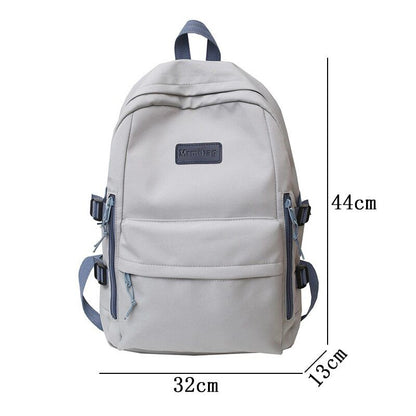 Women's Knit Backpack Ladies School Bag Female College Pattern Backpack