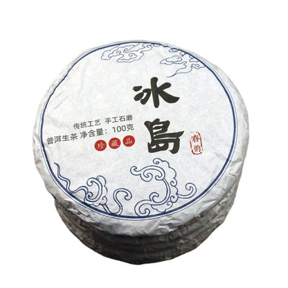 100g Icelandic Spring Rhythm Pu-erh Tea Raw Cakes 10 Cakes Mention Bamboo Shoot