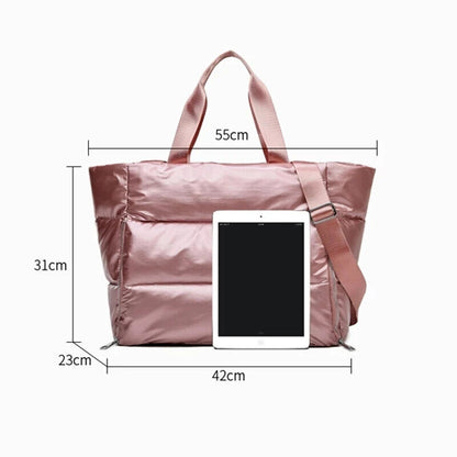 Winter Woman Handbag Shopper Bag Female Padded Bags Women's Shoulder Bags Bag