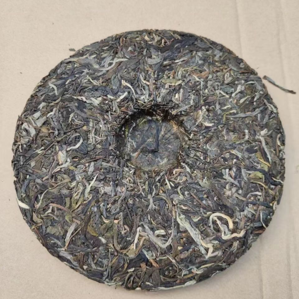 357 Grams Banzhang Old Hai Puerh Raw Tea Cake Yunnan Organic Old Puerh Cake Tea