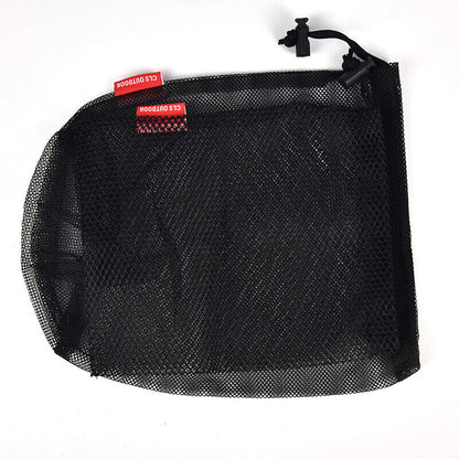 Nylon Mesh Drawstring Bag for Cutlery Bottle Pot Pan Kettle Mesh Storage Bag.N8
