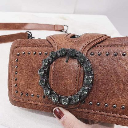 Quality Handbags Small Square Bag Messenger Bag Flap Crossbody Bag