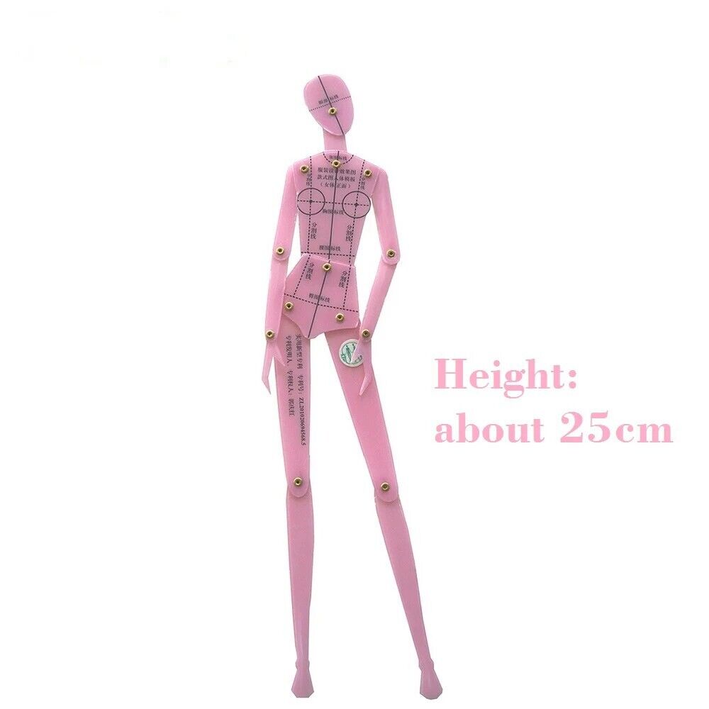 Drawing Rulers Plastic Fashion Garment Design Women Human Body Dynamic Templates
