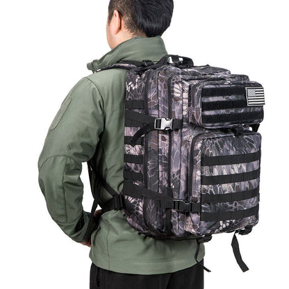 50L Camouflage Tactical Backpack Men Army Bags Hunting Trekking Rucksack Bag