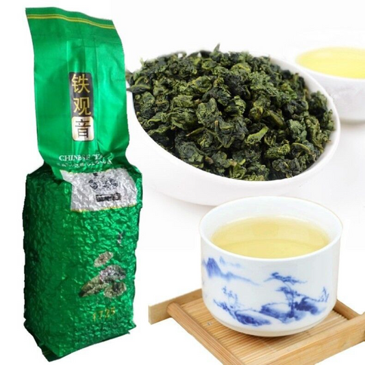 250g Healthy Drink Organic Tikuanyin Green Tea Anxi Tie Guan Yin Oolong Tea Herb