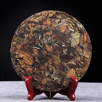 200g Ancient Tree Tea Old White Tea Lattice Cake Yunnan Yiwu Organic Spring Tea