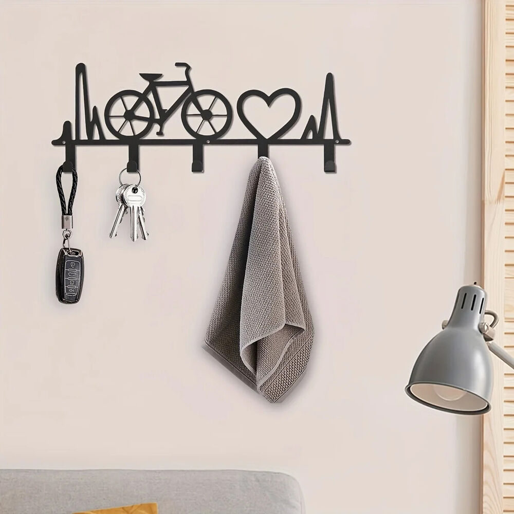 CIFBUY Household Multi-Purpose Clothes Bag Key Hooks Living Room Decor