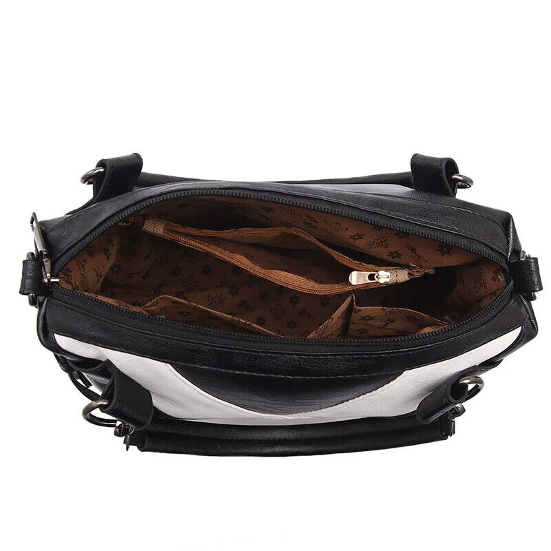 Bags Women Handbags Shoulder Bag White Black Ladies Tote