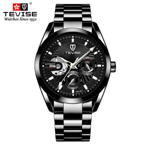 Tevez fashion men's fully automatic mechanical wrist watch