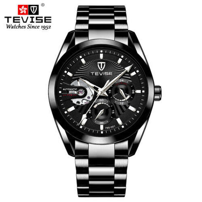 Tevez fashion men's fully automatic mechanical wrist watch