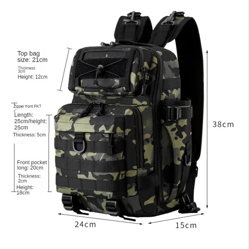 Backpacks Tactical Assault Bag Army Outdoor Hiking Camping Hunting Backpack