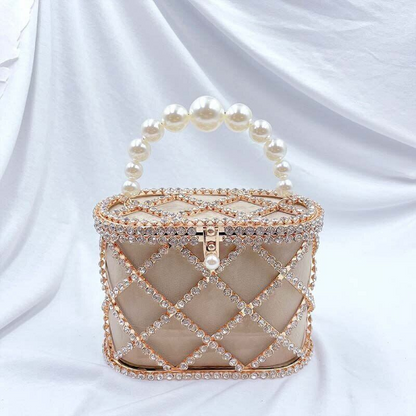 Diamond-Studded Party Handbags Chic Wedding Evening Clutch Bag Shoulder Bag