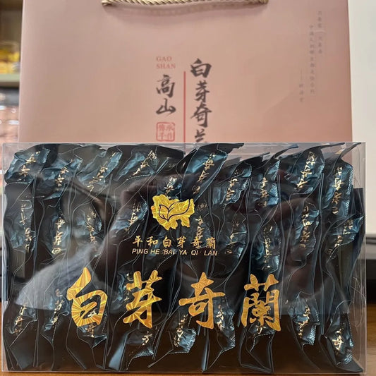 Fujian Carbon Bake Bai Ya Qi Lan Fujian Pinghe Oolong Tea Qilan Baiyaqilan Tea