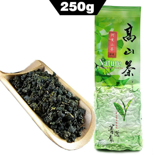 250g Natural Alishan High Mountain Tea Fresh Taiwan Oolong Tea Flower Fragrance