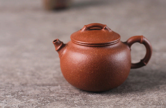 150cc China Yixing Handmade Purple Clay Teapot Red Jiangbao Ni Zhuguhu Kung Fu Teapot-