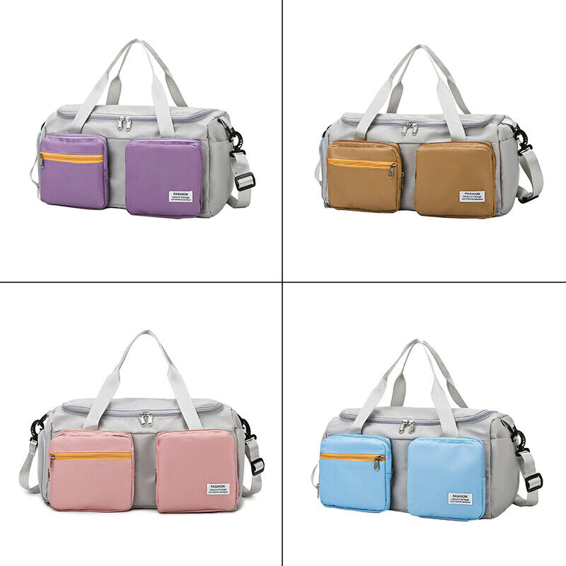 Holdall Sports Fitness Bag Leisure Yoga Bag Large Capacity Travel Shoulder Bag